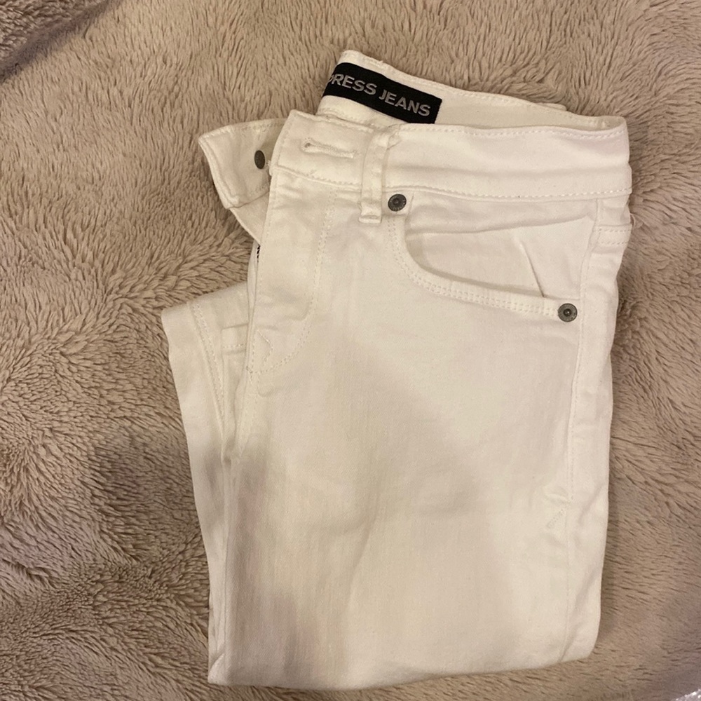 Express White Jeans